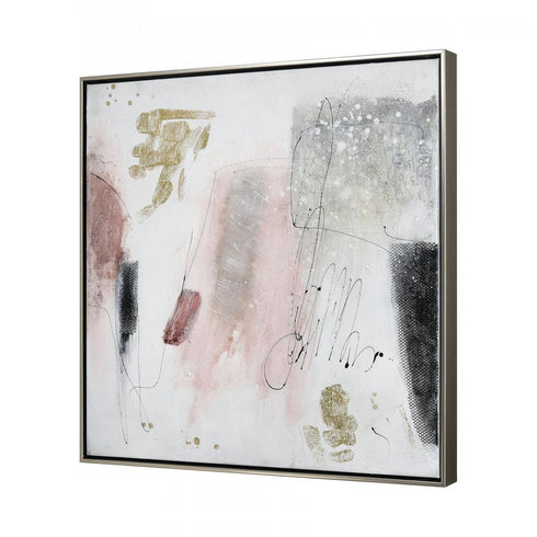 Elk Listening Modern Blush II Framed Wall Art Model: S0016-8130