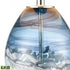 Elk Livingstone 25 Inch High 1 Light Table Lamp in Blue Includes LED Bulb Model: H0019-7999-LED