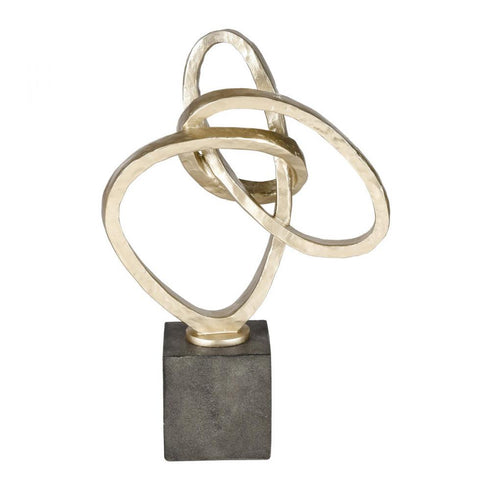 Elk Loop ORNAMENTAL ACCESSORY (3 pack) (3 pack) in Champagne Gold Finish Model: S0036-8947