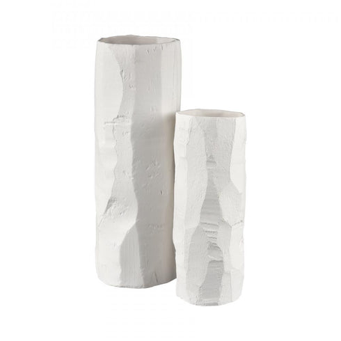 Elk Lore Vase Small in White Finish Model: H0017-10419