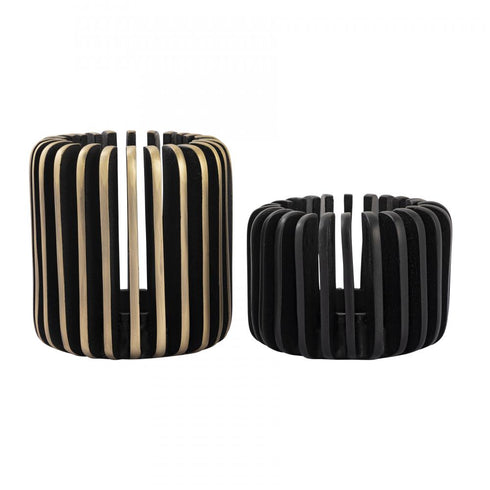 Elk Louver Hurricane Large in Antique Brass Finish Model: H0897-10485