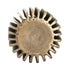 Elk Louver Hurricane Large in Antique Brass Finish Model: H0897-10485