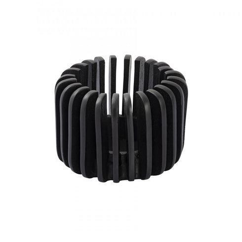 Elk Louver Hurricane Small (2 pack) (2 pack) in Black Finish Model: H0897-10484