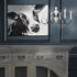 Elk Lucy the Cow WALL ART in White Finish Model: S0016-8146