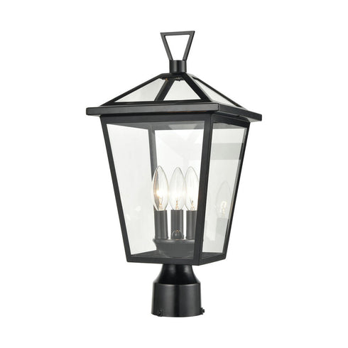 Elk Main Street POST MOUNT in Black Finish Model: 45475/3