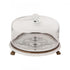 Elk Marble Patisserie Cloche in Black Writing Base Model: MP002-BASE