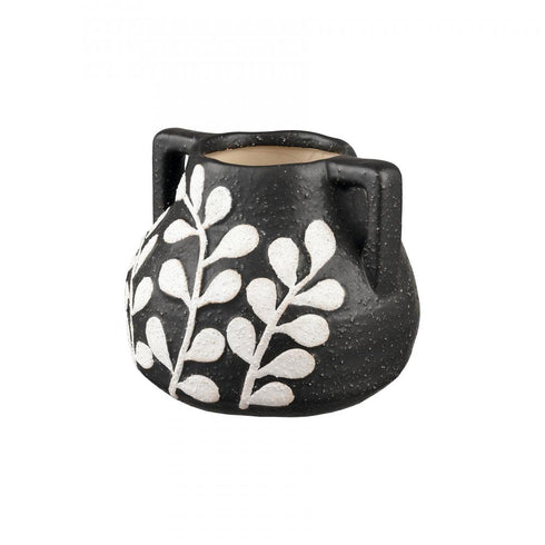 Elk Maria Vase Small (2 pack) (2 pack) in Black Finish Model: S0017-10052