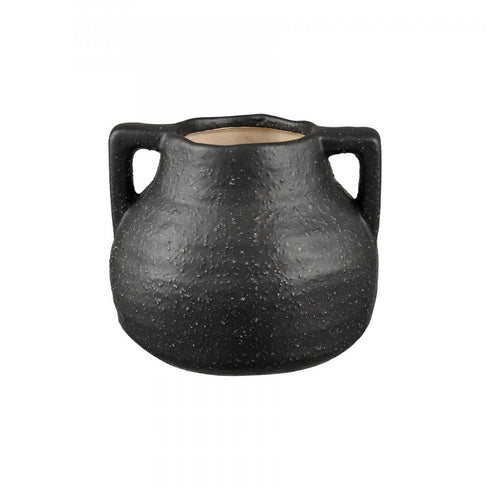 Elk Maria Vase Small (2 pack) (2 pack) in Black Finish Model: S0017-10052