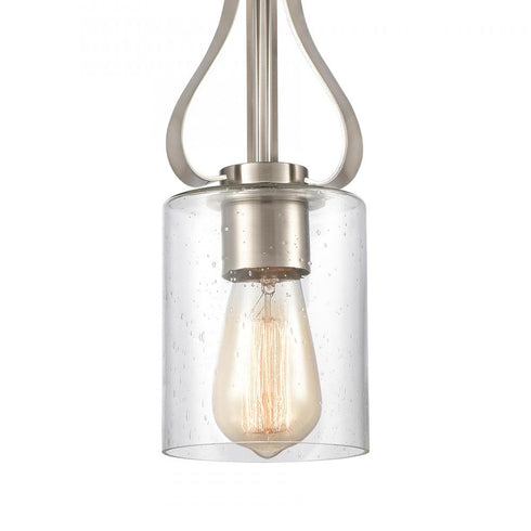 Elk Market Square MINI PENDANT in Brushed Nickel Finish Model: CN300152
