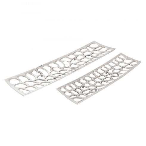 Elk Maro Tray Set of 2 in Nickel Model: S0807-11395/S2