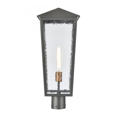 Elk Marquis 22.5 Inch High 1 Light Outdoor Post Light Matte Black Model: 89475/1