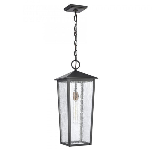 Elk Marquis 22 Inch High 1 Light Outdoor Hanging Light Matte Black Model: 89474/1