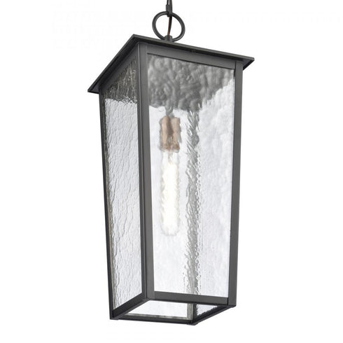 Elk Marquis 22 Inch High 1 Light Outdoor Hanging Light Matte Black Model: 89474/1