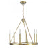 Elk Martin 24 Inch Wide 6 Light Chandelier in Bronze Model: 6525-AG-NG
