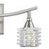 Elk Matrix VANITY LIGHT in Satin Nickel Finish Model: 17131/3