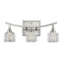 Elk Matrix VANITY LIGHT in Satin Nickel Finish Model: 17131/3
