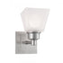 Elk Matthew 8.25 Inch High 1 Light Sconce in Brushed Nickel Model: 9635-BN-SQ