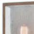 Elk McKenzie 1 Light SCONCE in Dark Wood Print Brushed Brass Brushed Brass Finish Model: 47130/1