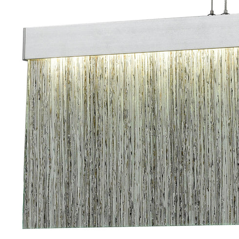 Elk Meadowland ISLAND LIGHT in Satin Aluminum Polished Chrome Polished Chrome Finish Model: 85112/LED