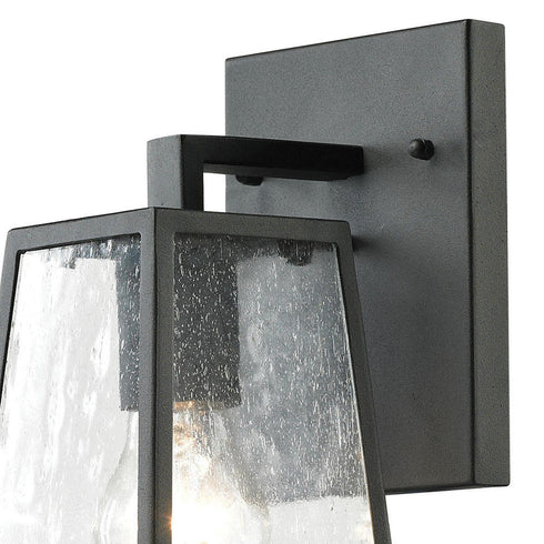 Elk Meditterano EXTERIOR WALL SCONCE in Matte Black Finish Model: 45090/1