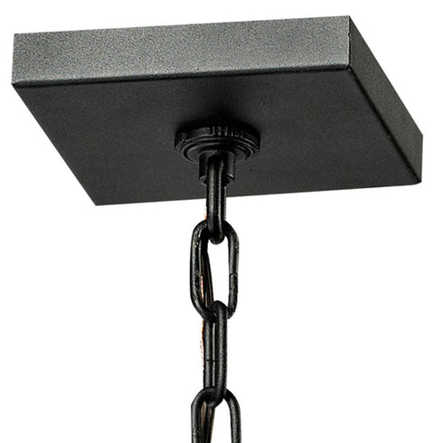 Elk Meditterano HANGING in Matte Black Finish Model: 45092/1