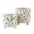 Elk Melton Planter Small in White (2 pack) (2 pack) Model: S0017-9728
