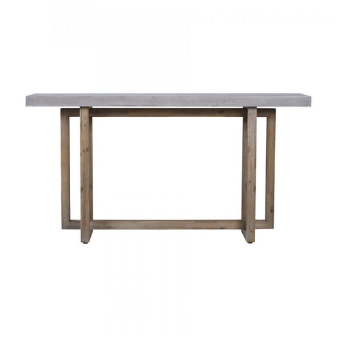 Elk Merrell CONSOLE TABLE DESK in Atlantic Brushed Finish Model: 157-087