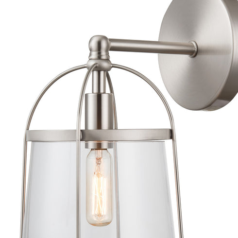 Elk Merrick VANITY LIGHT in Satin Nickel Finish Model: 18460/1
