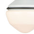 Elk Mid Century Schoolhouse MINI PENDANT in Enamel White Finish Model: 69294/1