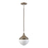 Elk Mid Century Schoolhouse MINI PENDANT in Pecan Finish Model: 69274/1