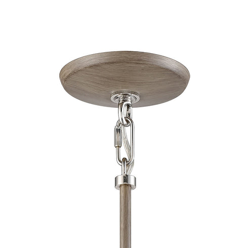 Elk Mid Century Schoolhouse MINI PENDANT in Pecan Finish Model: 69275/1