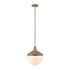 Elk Mid Century Schoolhouse MINI PENDANT in Pecan Finish Model: 69275/1