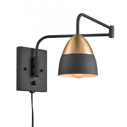 Elk Milla 8.5'' High 1 Light Swingarm Sconce Model: 52222/1