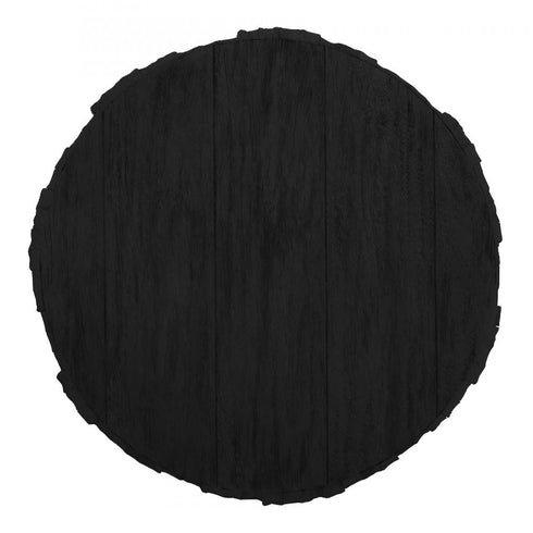 Elk Minato Accent Table in Shou Sugi Ban Model: H0075-10250