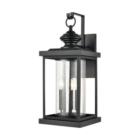 Elk Minersville SCONCE in Matte Black Finish Model: 45452/3