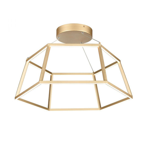 Elk Minimalist 21 Inch Wide LED Pendant in Soft Gold Model: 85055/LED