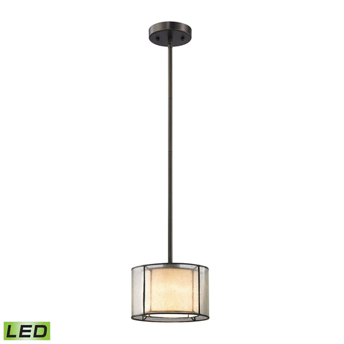 Elk Mirage MINI PENDANT in Bronze Finish Model: 70224/1-LED