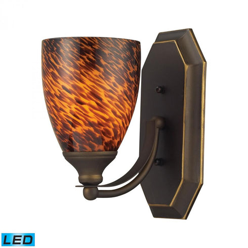 Elk Mix and Match Vanity VANITY LIGHT in Aged Bronze Finish Model: 570-1B-ES-LED