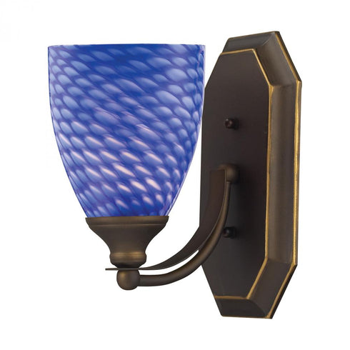 Elk Mix and Match Vanity VANITY LIGHT in Aged Bronze Finish Model: 570-1B-S