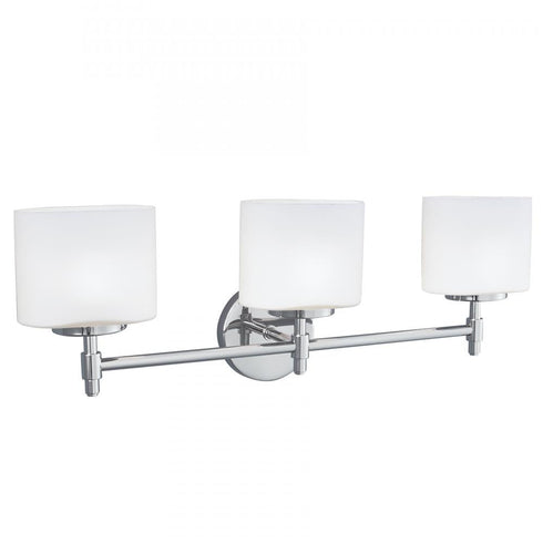 Elk Moderne 23 Inch Wide 3 Light Vanity Light in Brushed Nickel Model: 5323-BN-MO