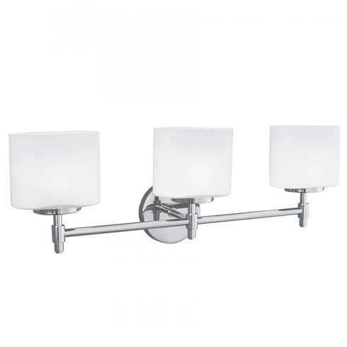 Elk Moderne 23 Inch Wide 3 Light Vanity Light in Brushed Nickel Model: 5323-BN-MO