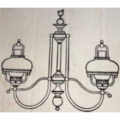 Elk Montpelier CHANDELIER in Brass Finish Model: 955-NB