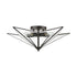 Elk Moravian Star FLUSH MOUNT in Clear Finish Model: D4386
