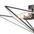 Elk Moravian Star FLUSH MOUNT in Clear Finish Model: D4386