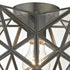 Elk MoravianStar FLUSH MOUNT in Bronze Finish Model: 1145-005