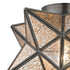 Elk MoravianStar FLUSH MOUNT in Silver Finish Model: 1145-004