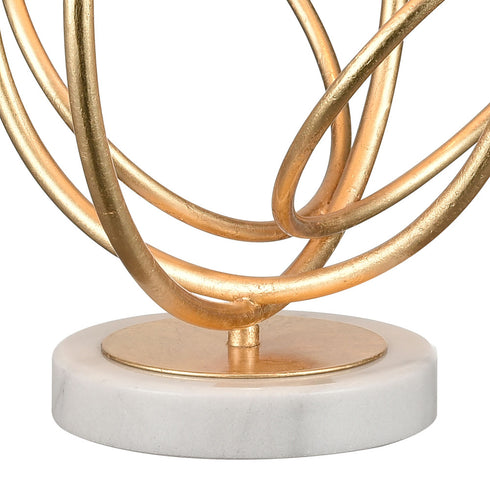 Elk Morely TABLE LAMP in Gold Leaf Finish Model: H0019-7986