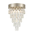 Elk Morning Frost 4 Light FLUSH MOUNT in Silver Leaf Finish Model: 32341/4