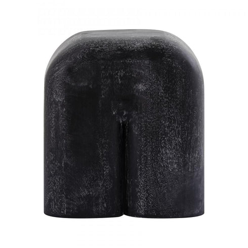 Elk Morris Cerused Accent Table in Black Model: H0805-9805