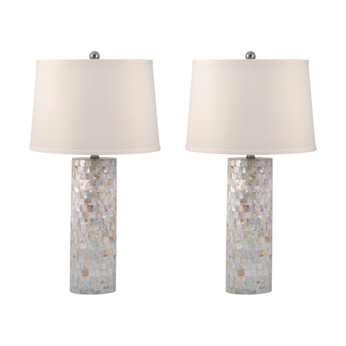 Elk Mother of Pearl TABLE LAMP in Natural Finish Model: 812/S2
